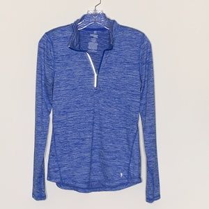Danskin pullover long sleeved shirt drif -fit blue